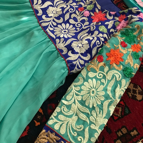 Pakistani Indian Dress Salwar kameez maxi - Picture 4 of 5