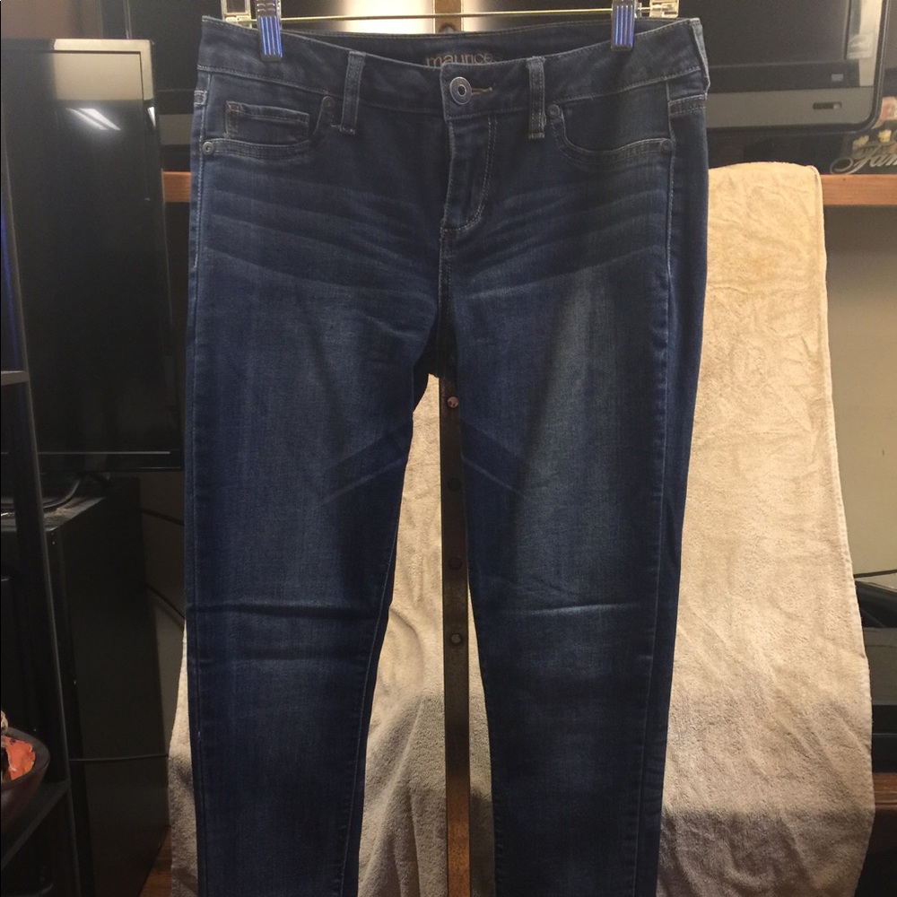 Jeggings thicker denim feel