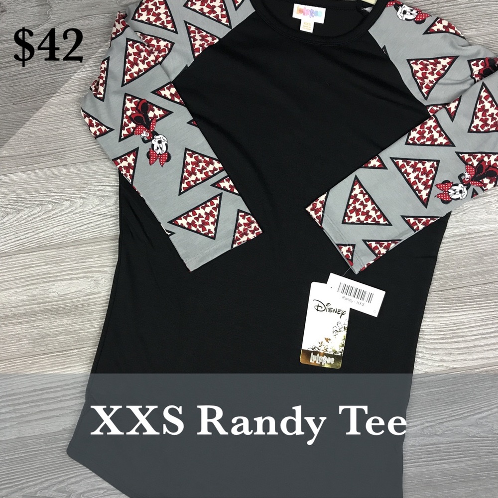 Lularoe by Disney XXS Randy Minnie Mouse