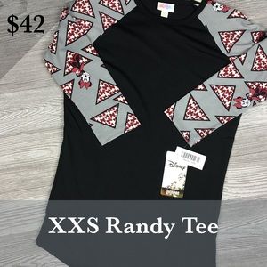 Lularoe by Disney XXS Randy Minnie Mouse