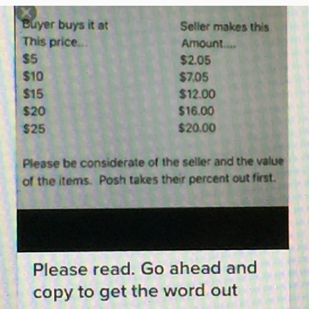PLEASE BE CONSIDERATE