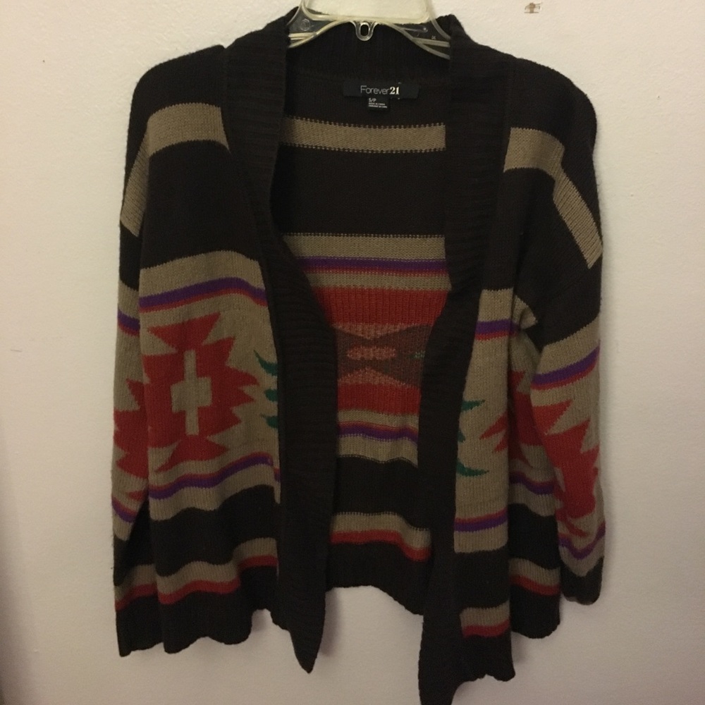 Forever 21 pattern sweater