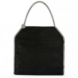 Stella McCartney Falabella Small Black Shaggy Tote