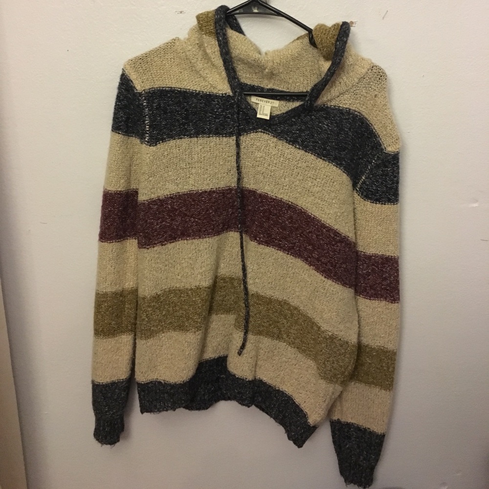 Strip sweater