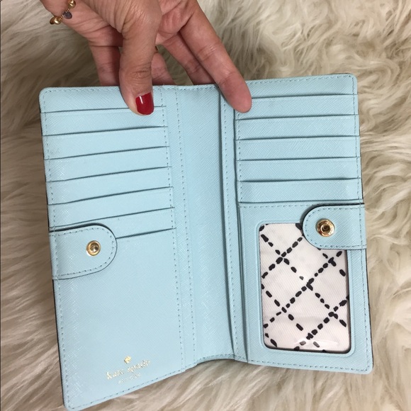 🌸OFFERS?🌸Kate Spade Baby Blue Satchel w/ Wallet - Picture 3 of 8