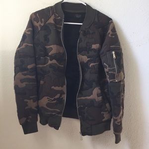 Army Bomber Jacket From Zara