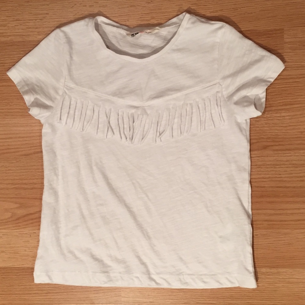 H&M Girls Fringe Shirt