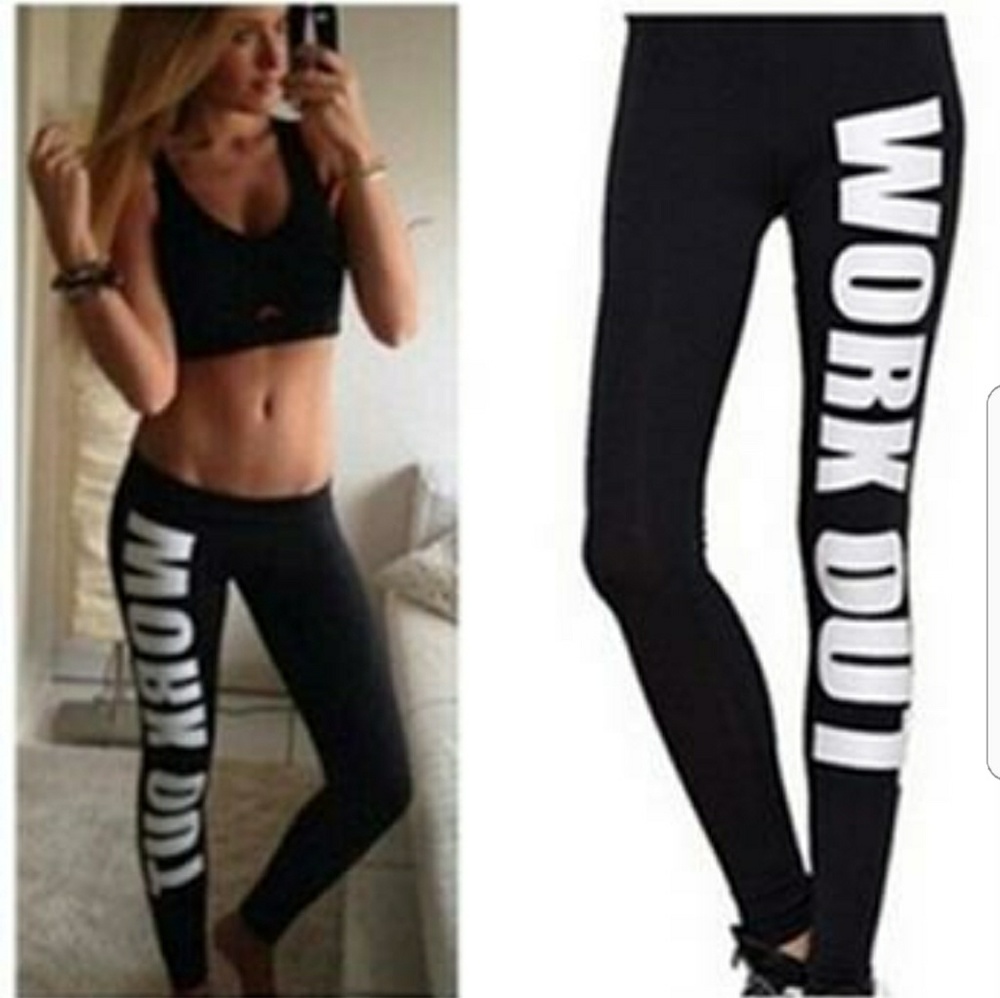 Black Cropped Leggings