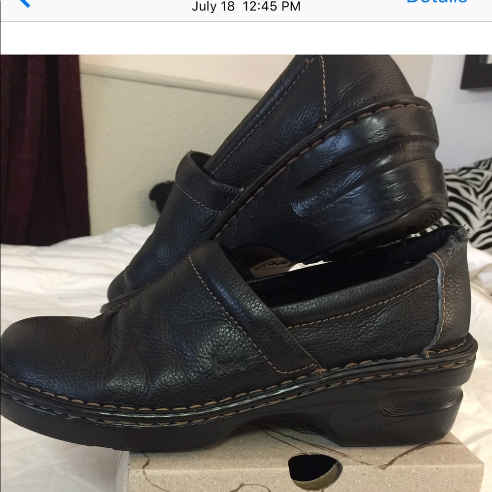 B.O.C. Born Concept black clogs