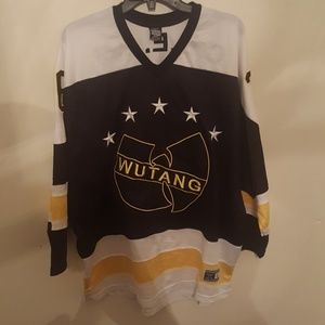 MENS VINTAGE WUTANG HOCKEY JERESY SIZE LG