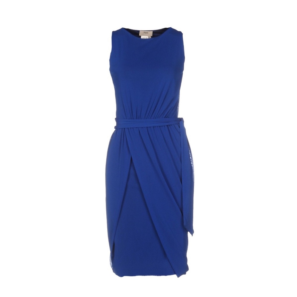 Fuzzi Blue Tulle dress NWT - Picture 1 of 7