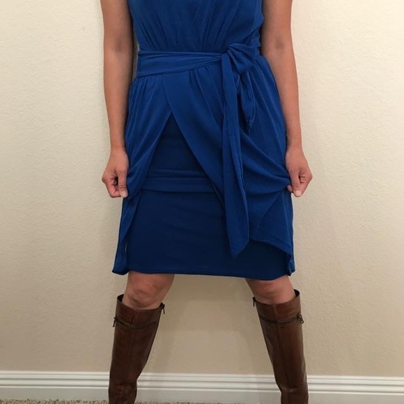 Fuzzi Blue Tulle dress NWT - Picture 6 of 7