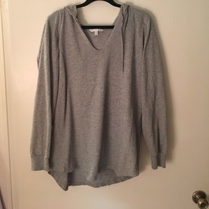 VS Pink Grey hooded sweatshirt