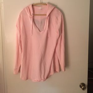 VS Pink Hooded Sweatshirt