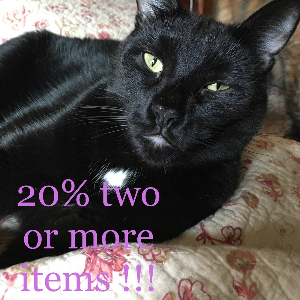 Currently 20% off bundles with two or more items !