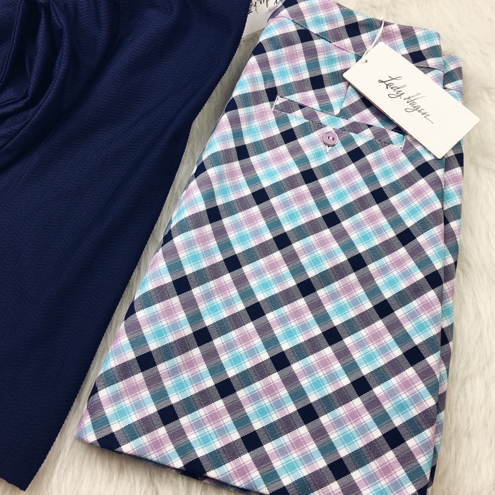 Lady Hagen monarch floral golf performance skort - Picture 7 of 8