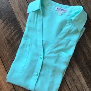 Express Mint Portofino Shirt