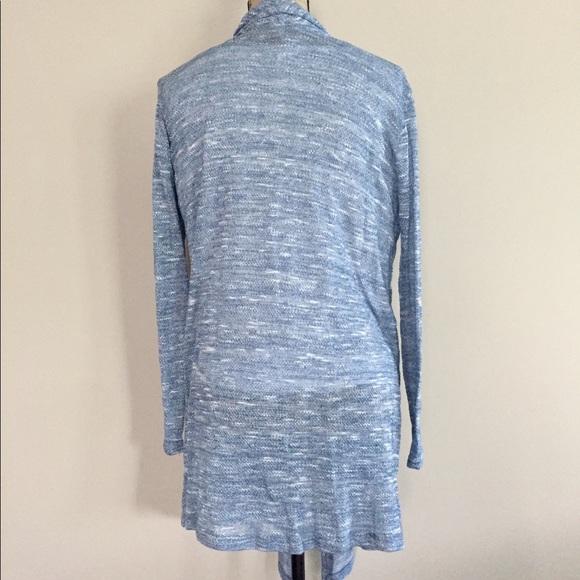 Last 2! Blue knit open cardigan - Picture 5 of 8