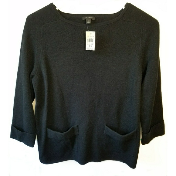 Ann Taylor Sweaters - Ann Taylor 3/4 Sleeve Boxy Sweater