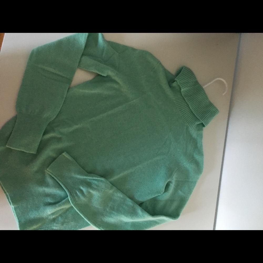 J. Crew heathered wool turtleneck