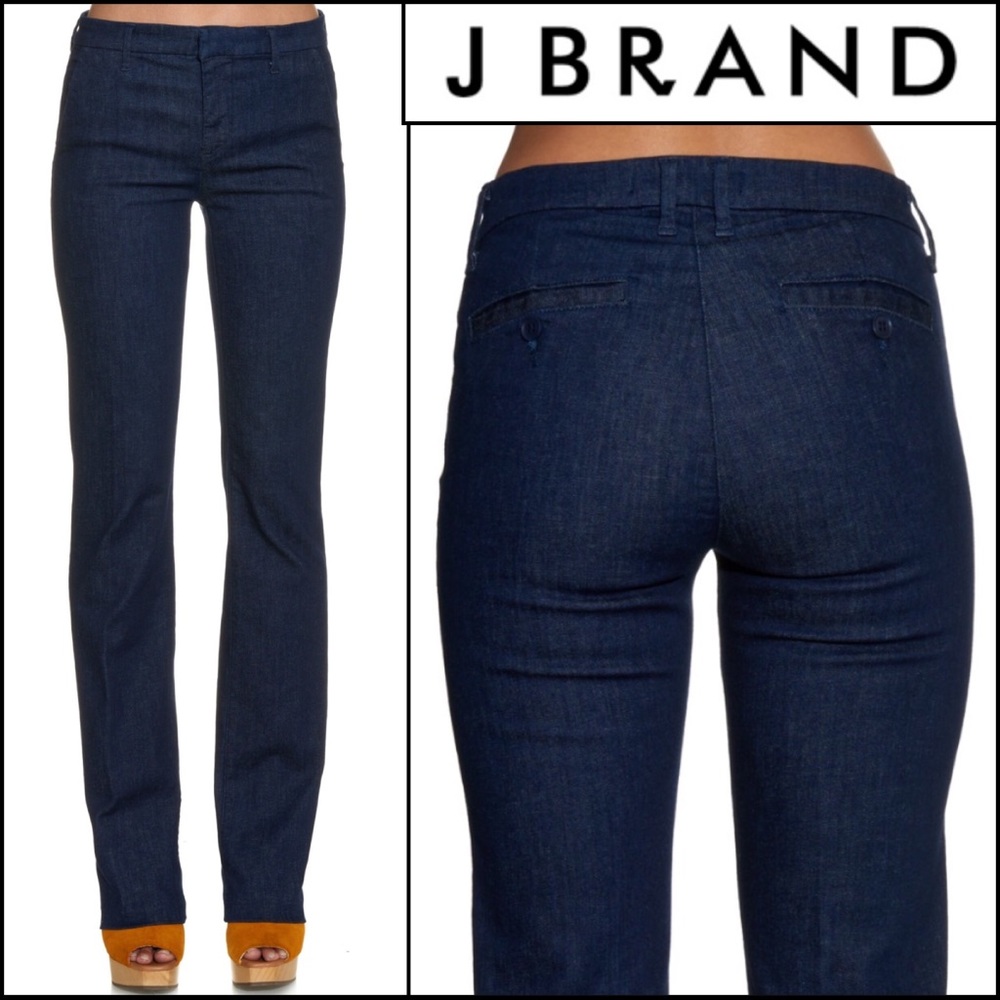 J BRAND Vanessa Deluxe Denim Trousers Jeans