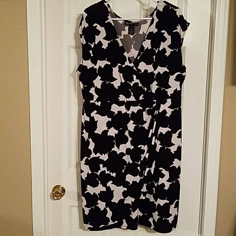 Black and white dress