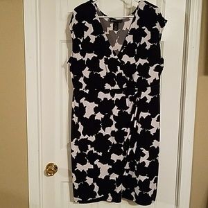 Black and white dress