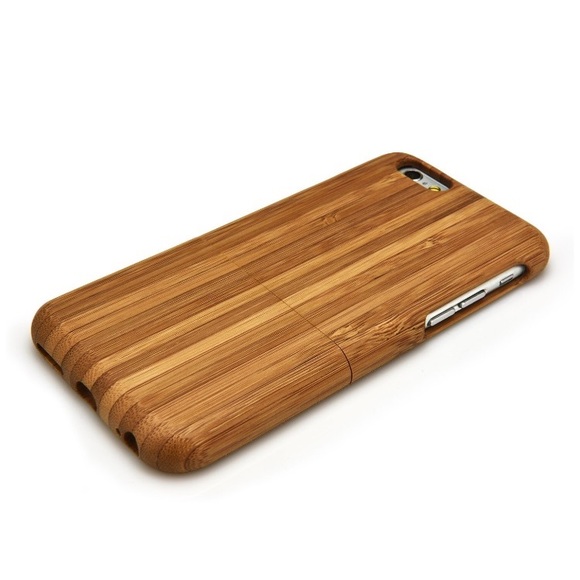 iPhone 6 plus/ 6S Plus Case, Bamboo wood case - Picture 3 of 4