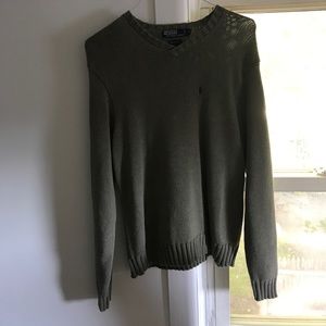 Men's polo sweater