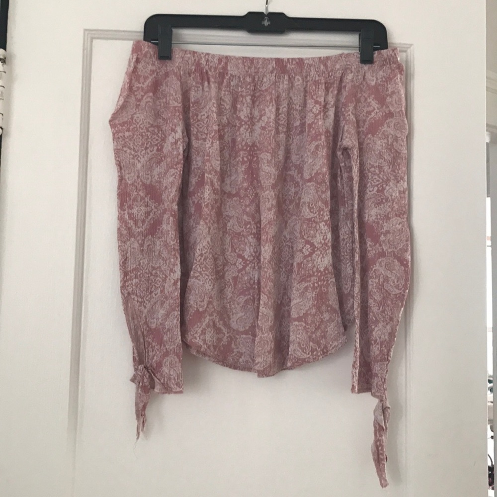 Lilac off the shoulder