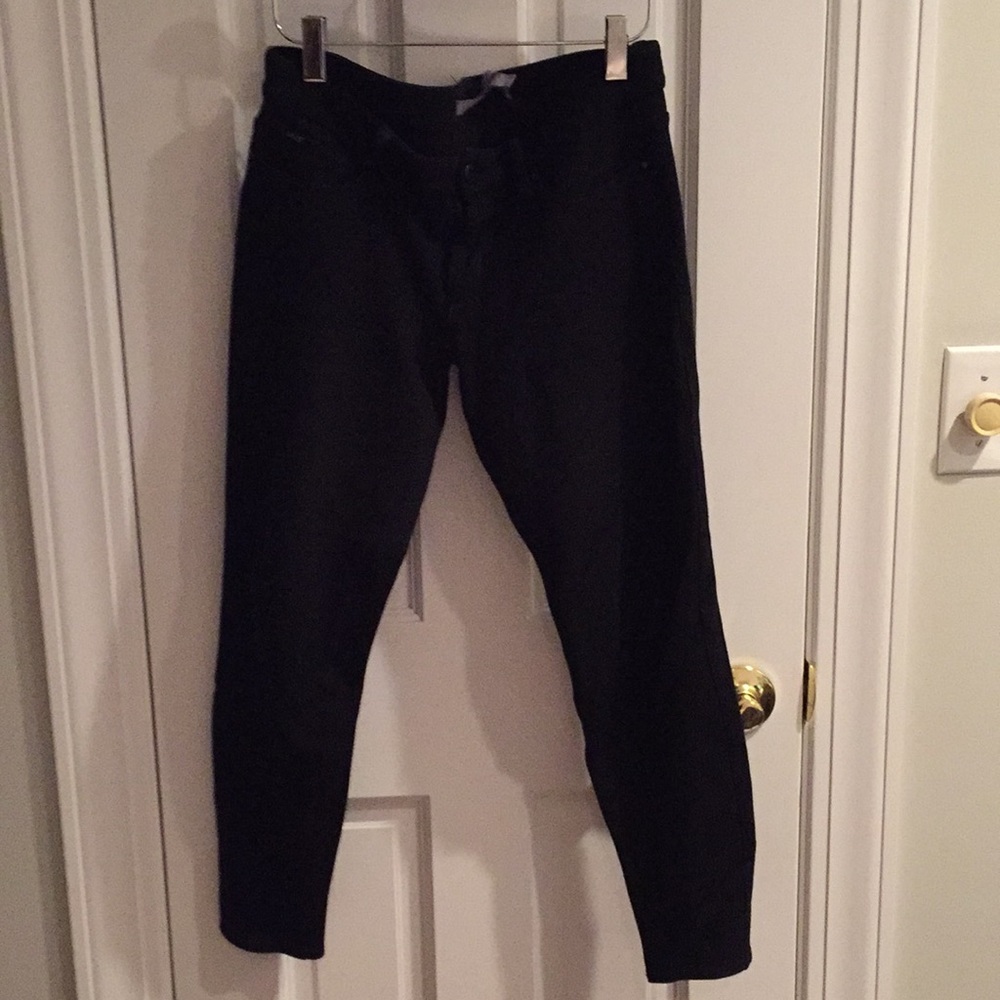 Black maternity pants - 27 waist