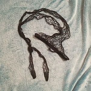 Black fishnet stockings *unworn*