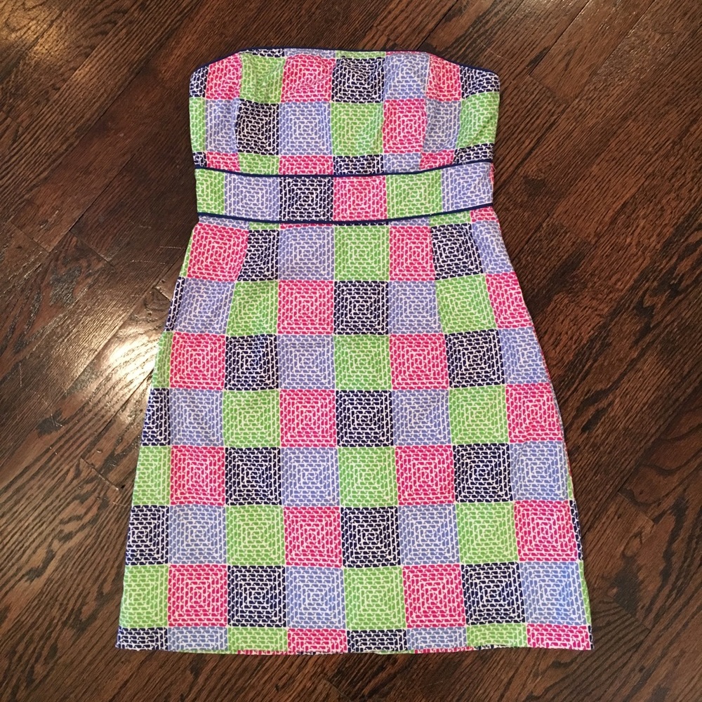 Vineyard Vines Strapless Dress