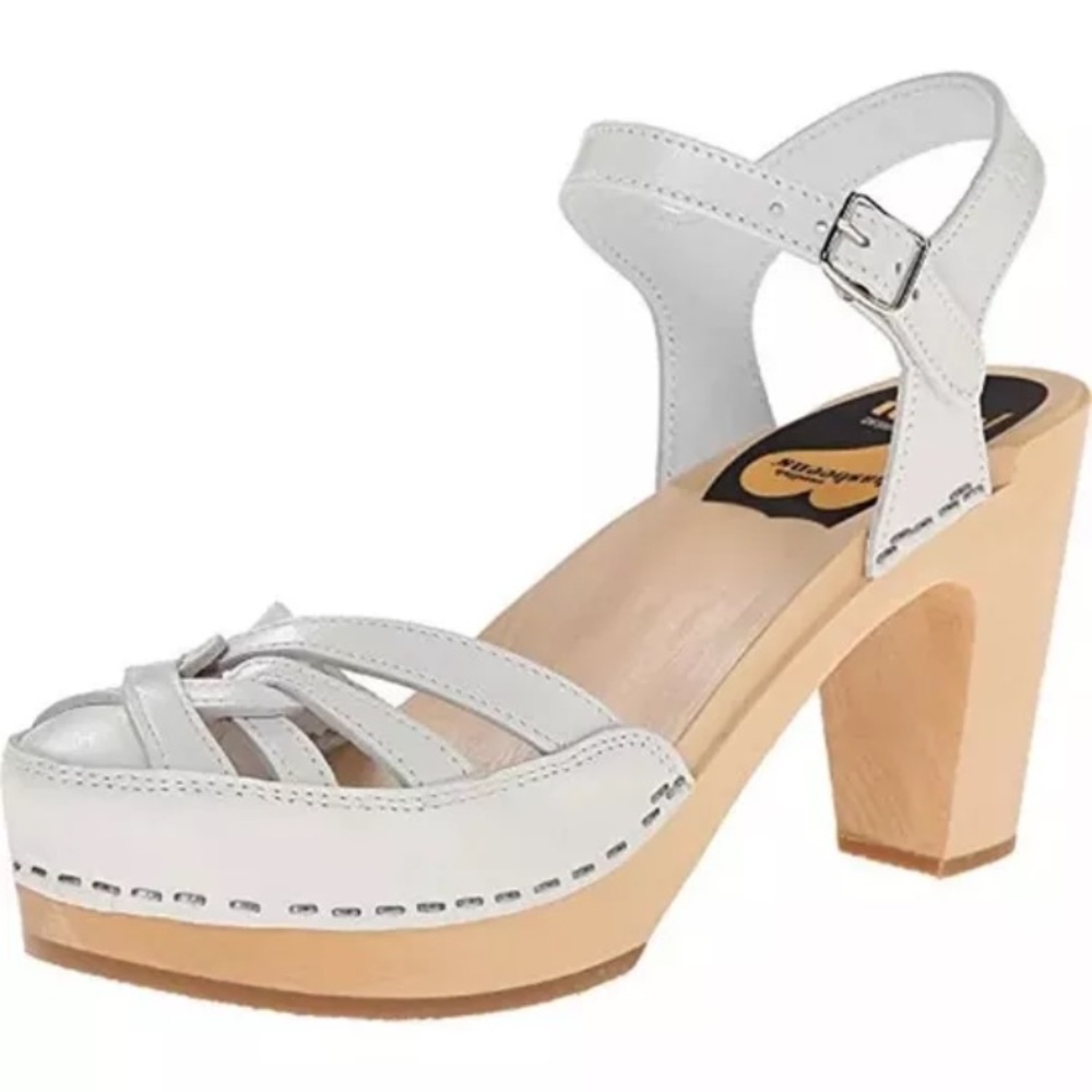 Swedish Hasbeens 35 Agneta Brand New Cute Clogs
