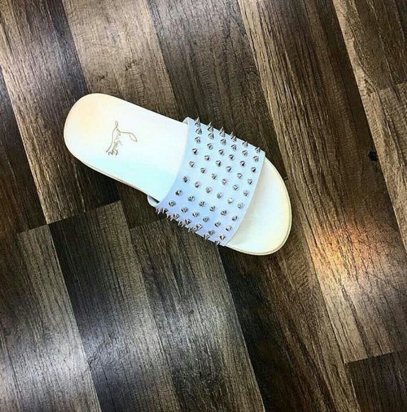 Ladies Christian Louboutin Slides - Picture 1 of 1