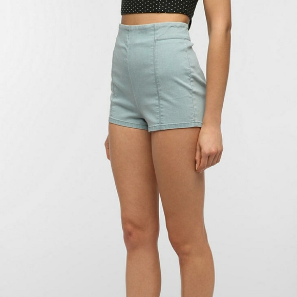 UO Kimchi Blue Rosie High Waisted Pin Up Shorts - Picture 3 of 5