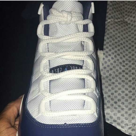 Pre-Ordered Jordan 11s Midnight Navy - Picture 3 of 6