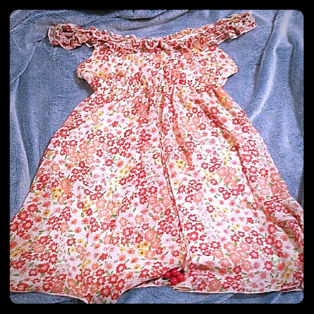 Coral pink bohemian top