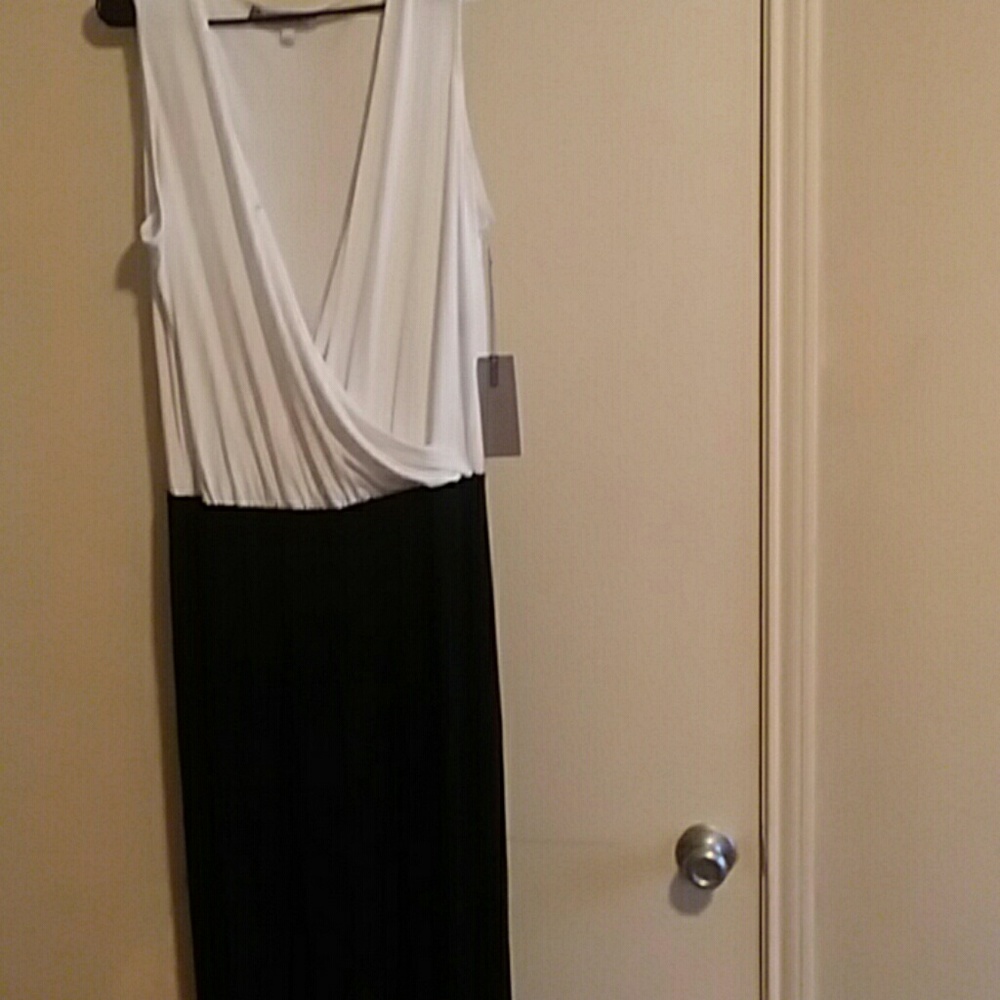 A black and white Jennifer Lopez jumpsuit