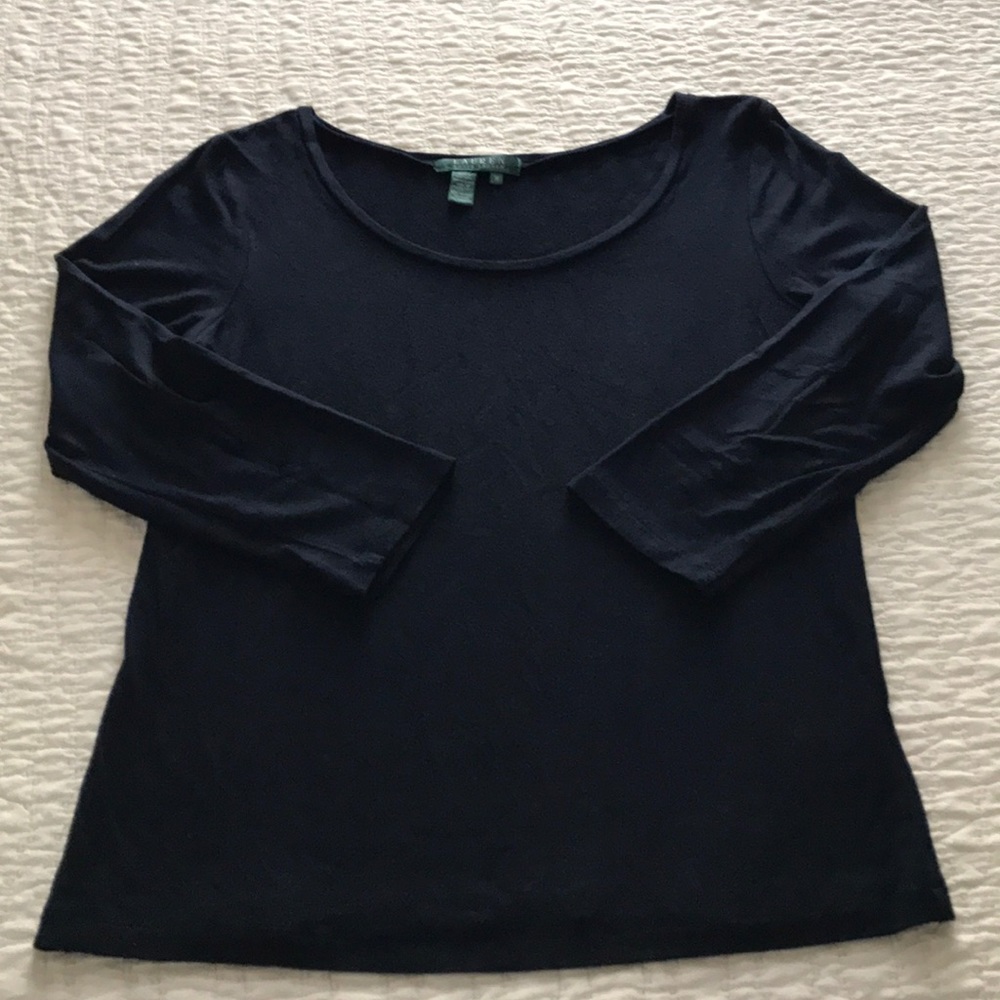Beautiful ¾ sleeve Ralph Lauren top - 10% OFF!