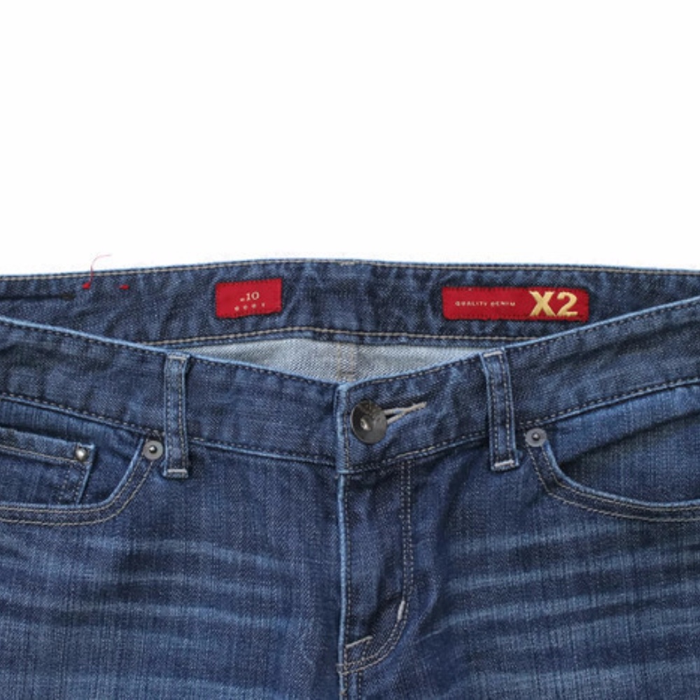 Express X2 W10 Boot Jeans Sz 8r - image 3