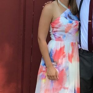 White House Black Market  4. Floral wedding dress.