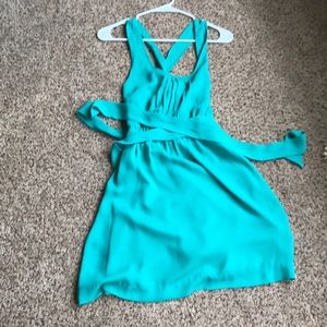 Real chiffon banana republic dress