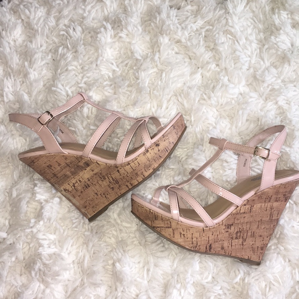 Pink Wedges