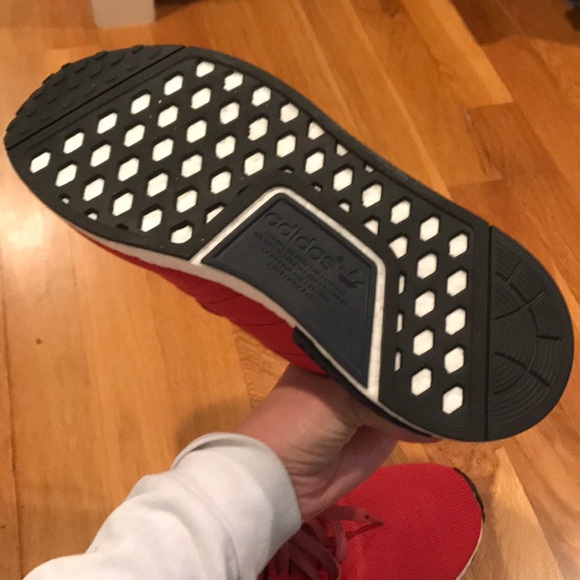 Like new RED NMDs - Picture 2 of 4