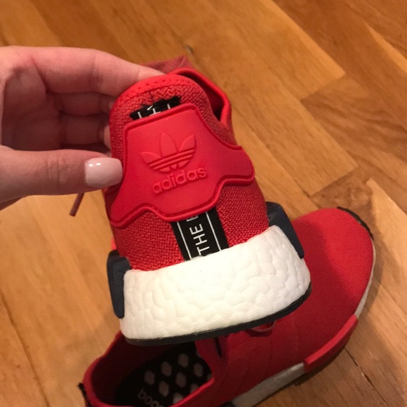 Like new RED NMDs - Picture 3 of 4