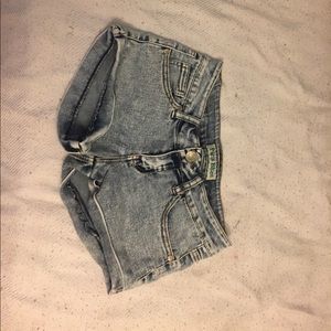 Size three shorts but fit like a 1