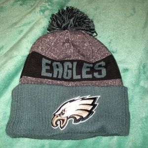 Official NFL Eagles Pom-Pom Beanie 🏈