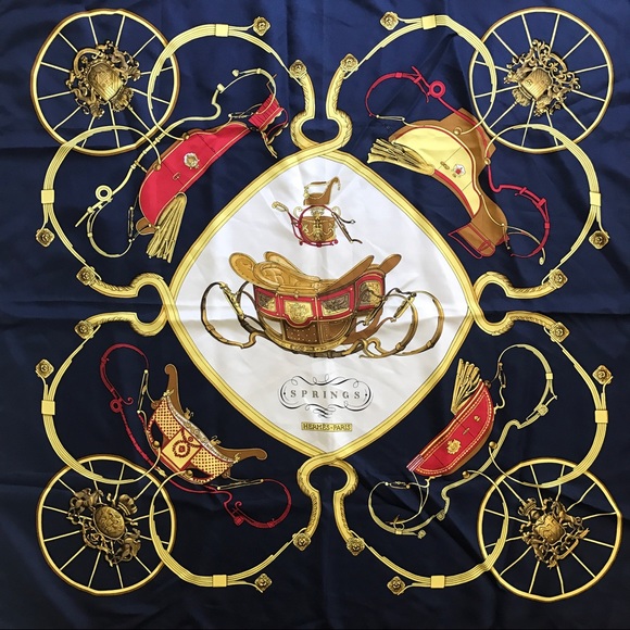 Hermes Accessories - Hermes silk scarf