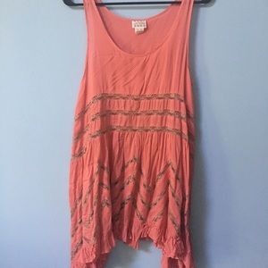 Free People voile and lace slip